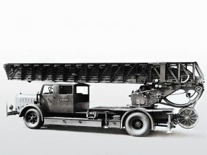 Mercedes-Benz LD6500 Metz KL-46 Feuerwehr-Drehleiter 1936 года